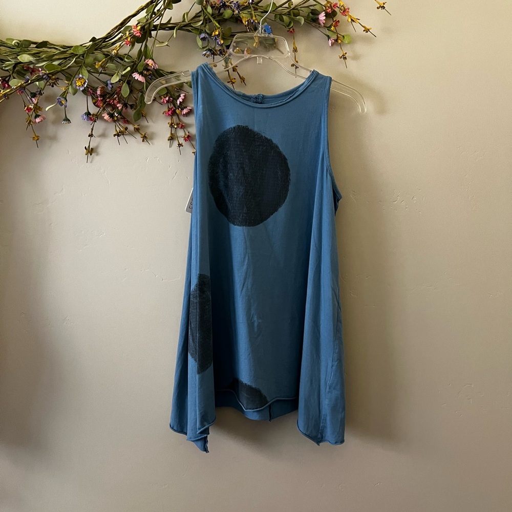 New with Tags LUUKAA Asymmetrical Tank Top